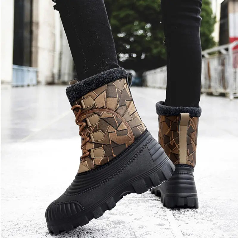 Rutschfeste Schuhe für extreme Kälte