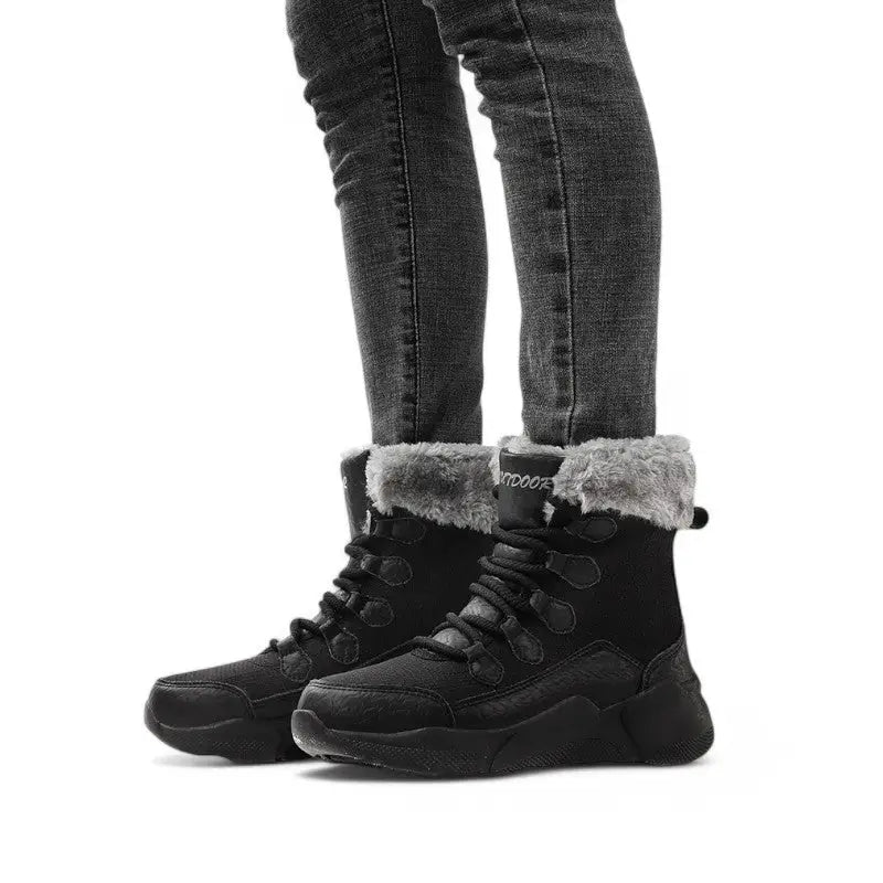 Winterstiefel Damen Gefüttert Extreme Kälte