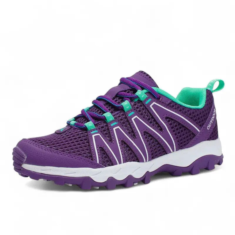 Flache Wanderschuhe Damen