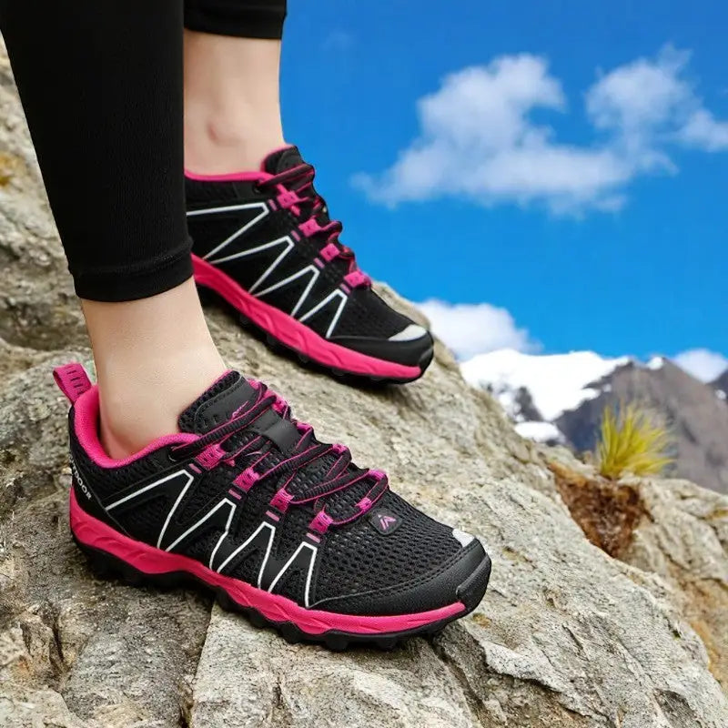 Flache Wanderschuhe Damen