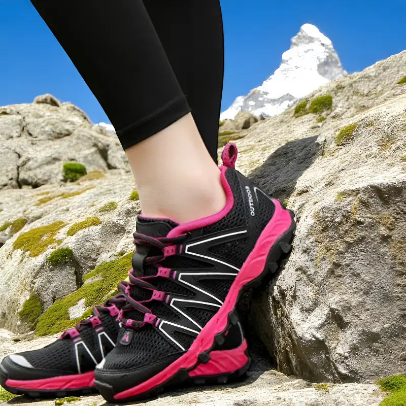 Flache Wanderschuhe Damen