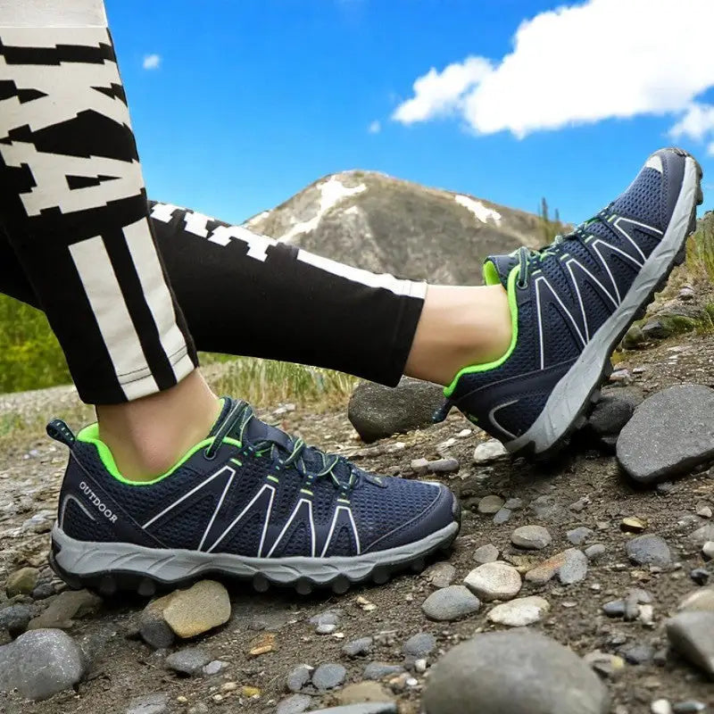 Flache Wanderschuhe Damen
