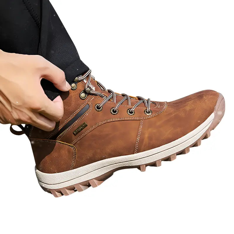 Wanderschuhe gefüttert