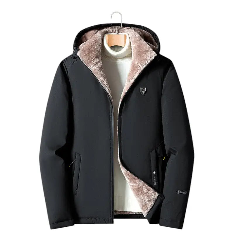 Fleece-gefütterte Windjacke Herren