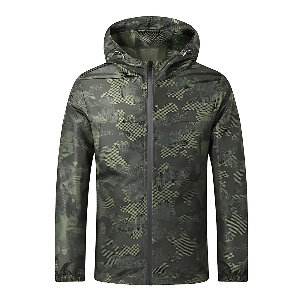 Windbreaker Militär Herren