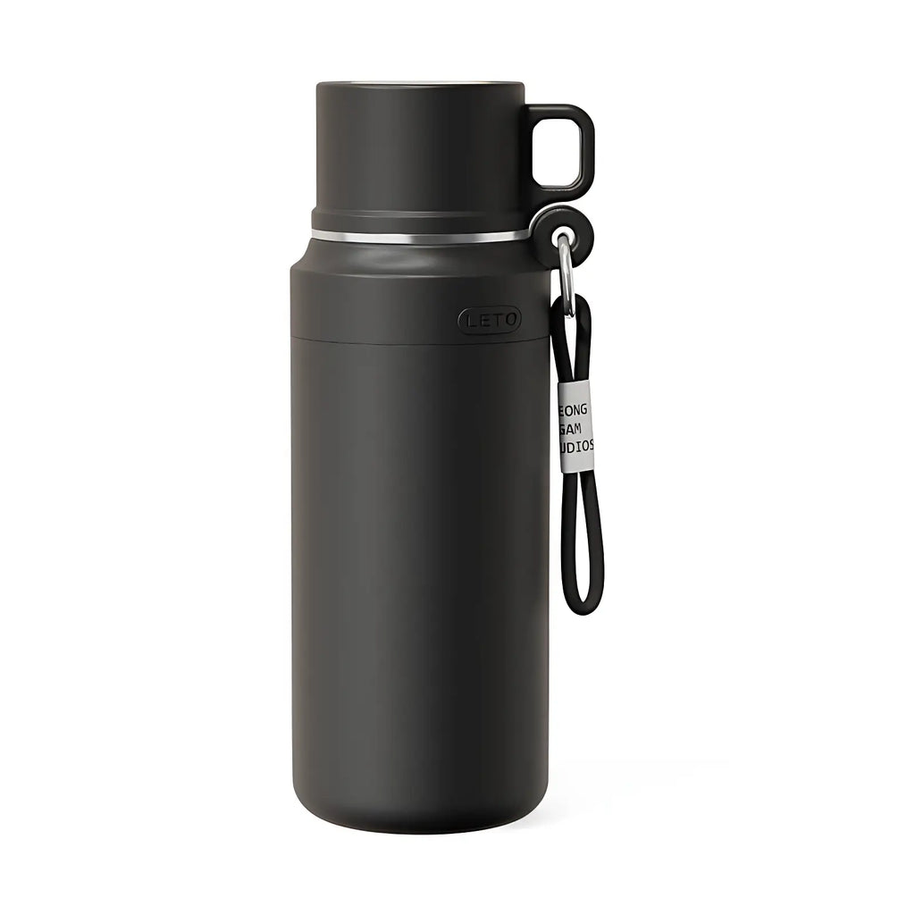Isolierflasche mit Becher