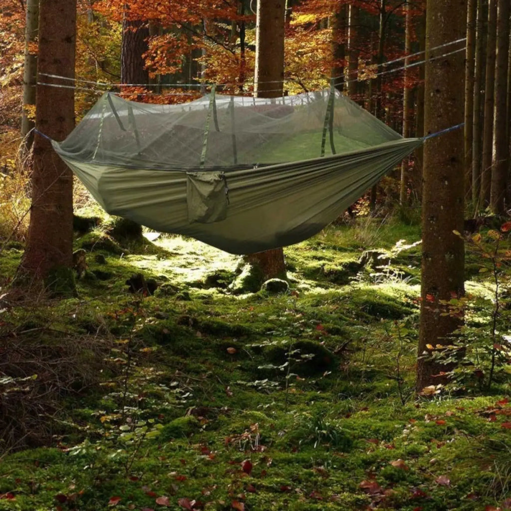 Hängematte mit Moskitonetz Militär