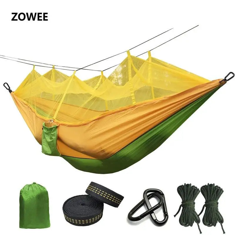 Fallschirmseide Camping-Hängematte