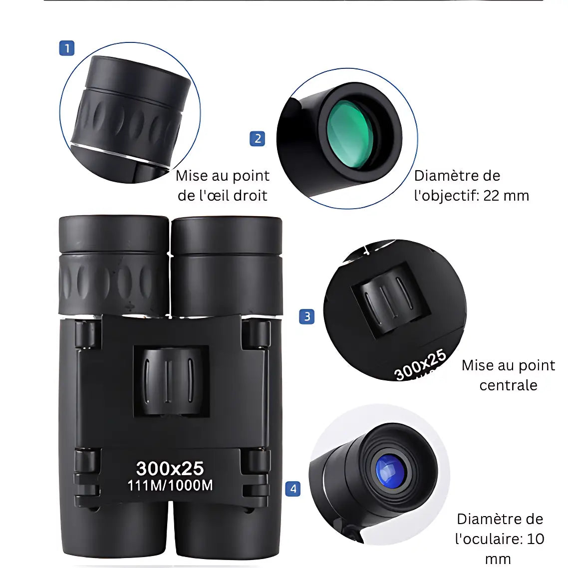Wanderfernglas mit BaK-4 Prisma