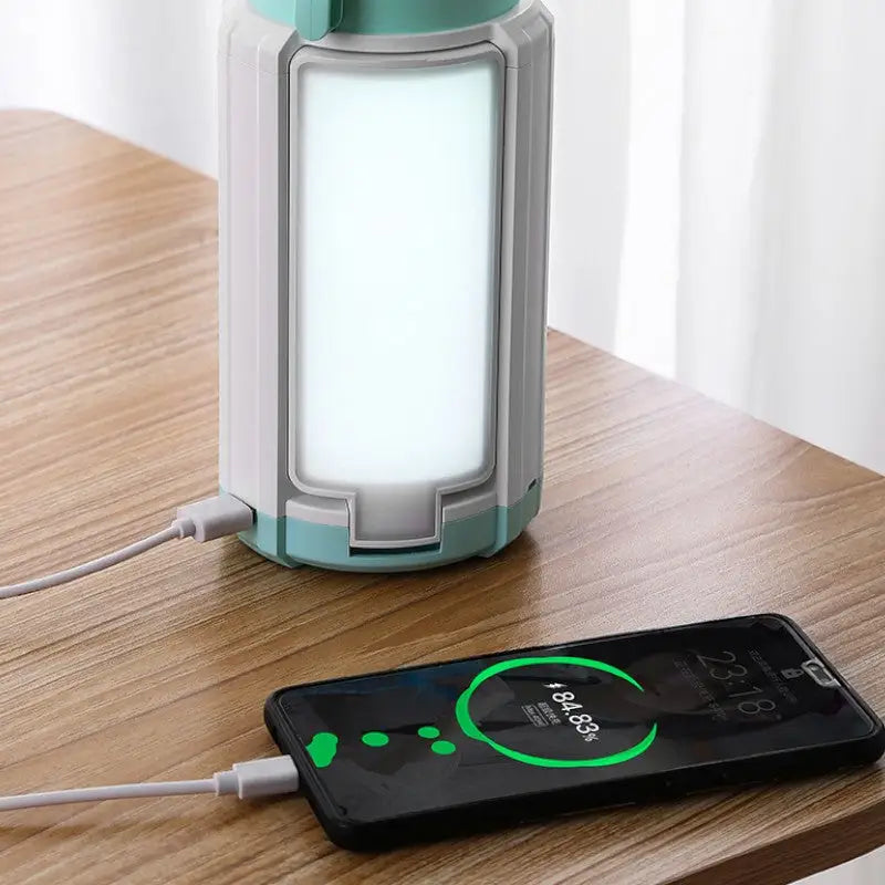 Kompakte Campinglampe