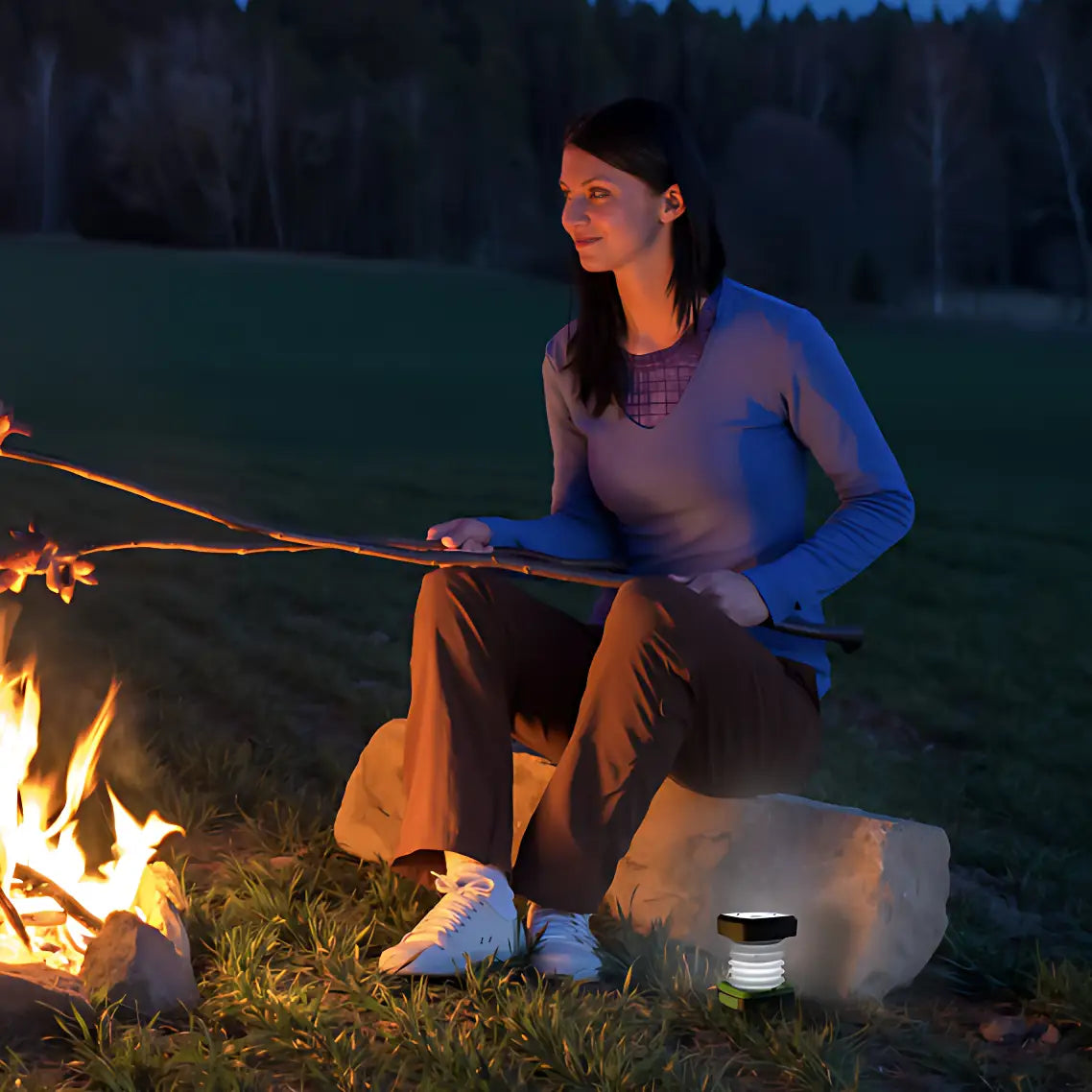 Solar Campinglampe
