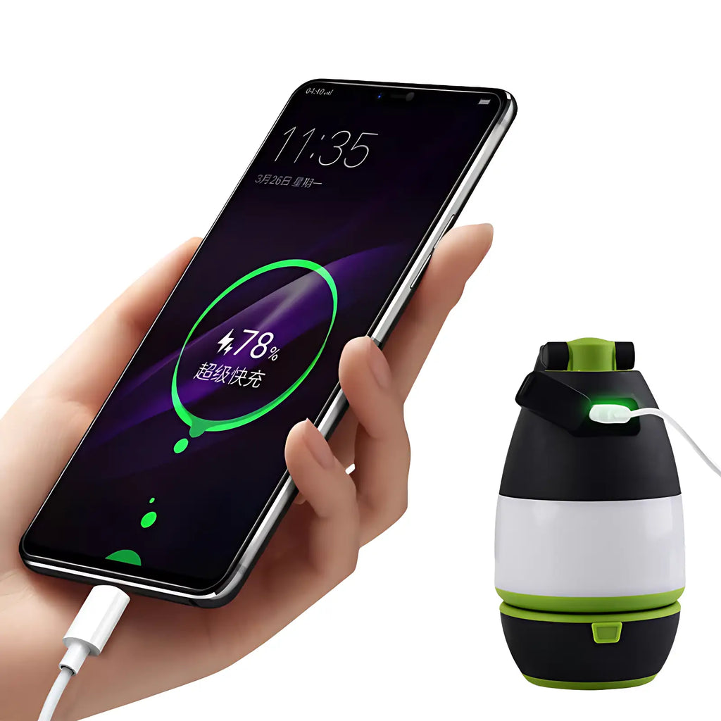 3-LED Campinglampe