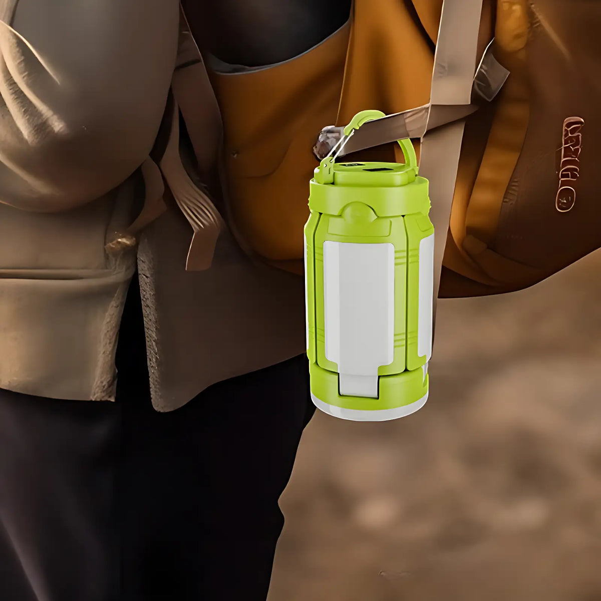 Campinglampe mit Powerbank-Funktion