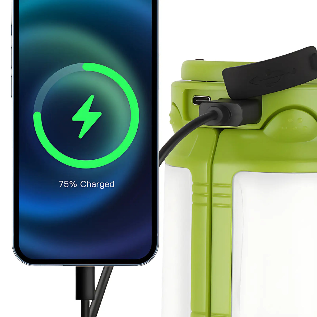 Campinglampe mit Powerbank-Funktion