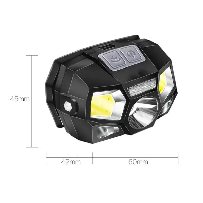 Stirnlampe LED 7000 Lumen