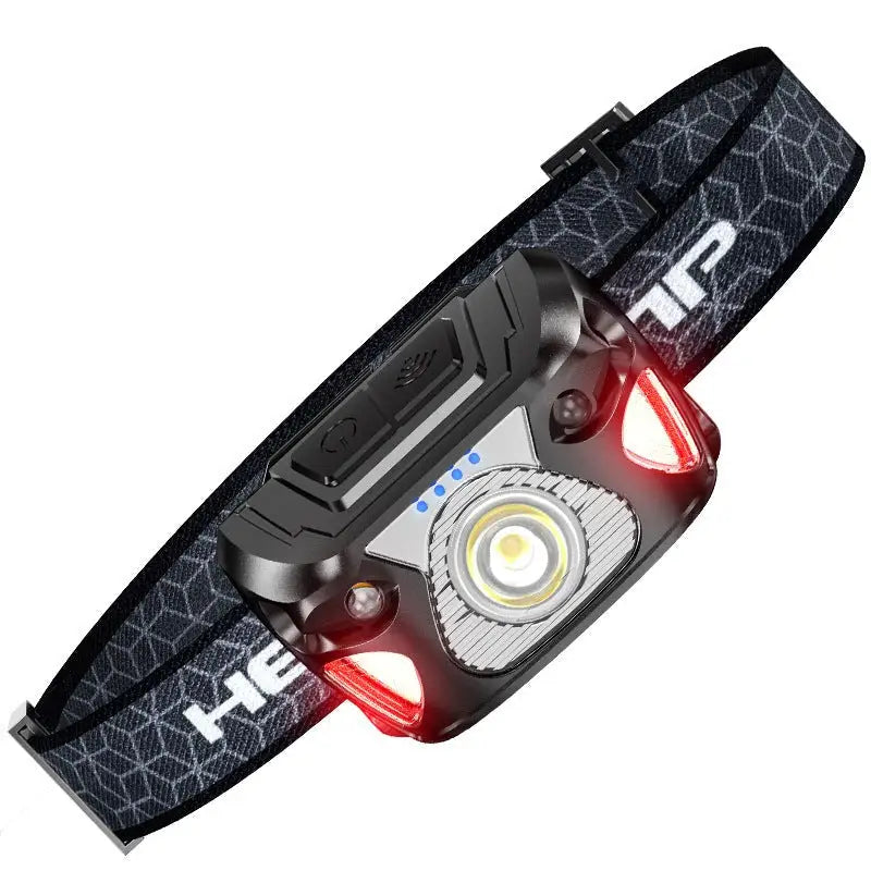 Stirnlampe mit Rotlicht