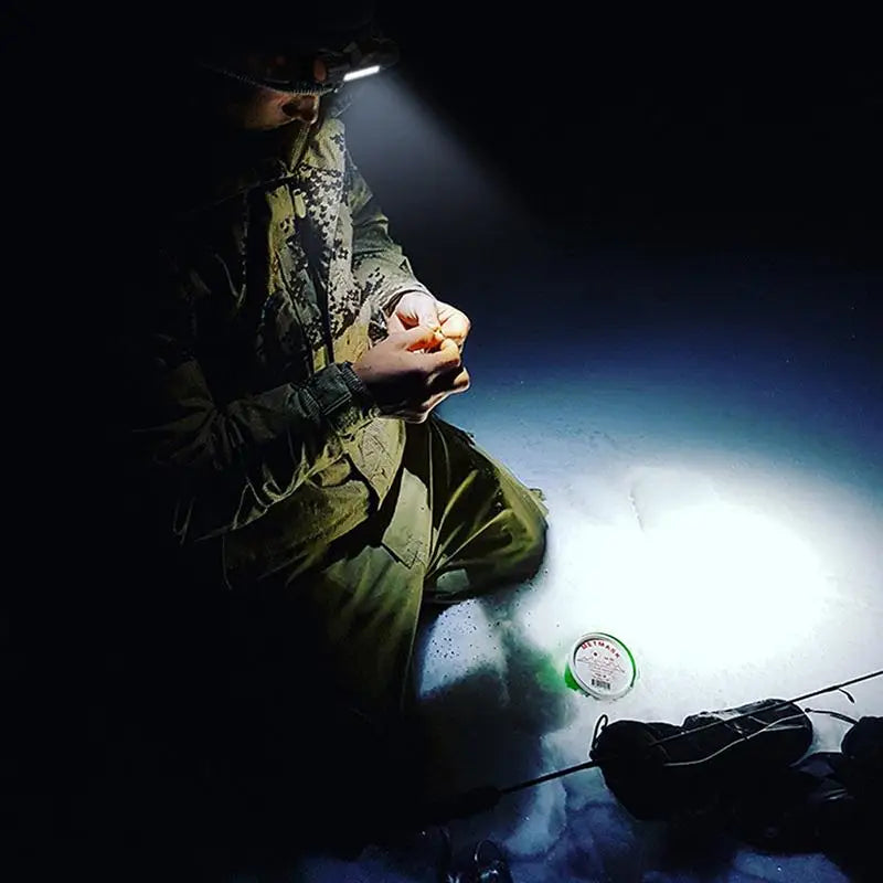 Stirnlampe XPE + COB ABS