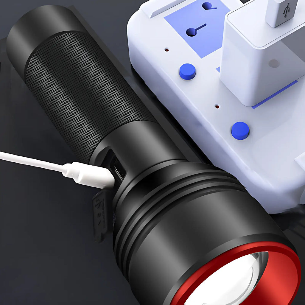 LED-Taschenlampe Aluminium