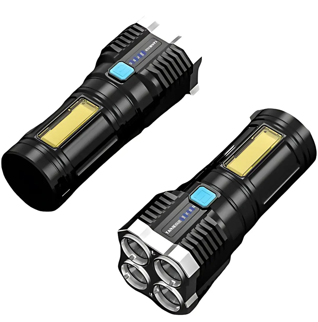 LED-Taschenlampe aufladbar 1000 Lumen