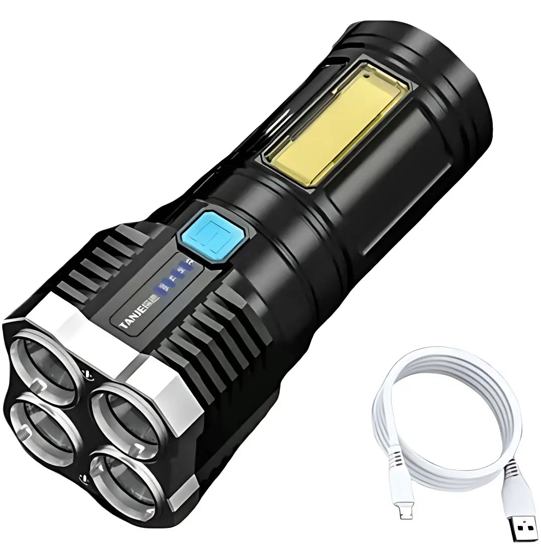 LED-Taschenlampe aufladbar 1000 Lumen