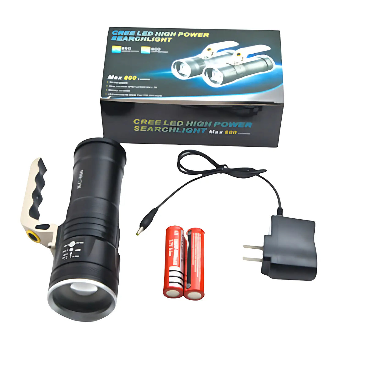 LED-Taschenlampe Aufladbar Camping