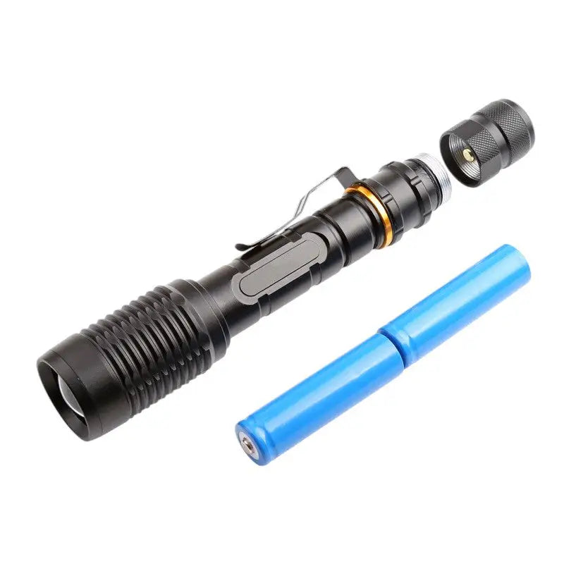 LED Taschenlampe Aufladbar Polizei