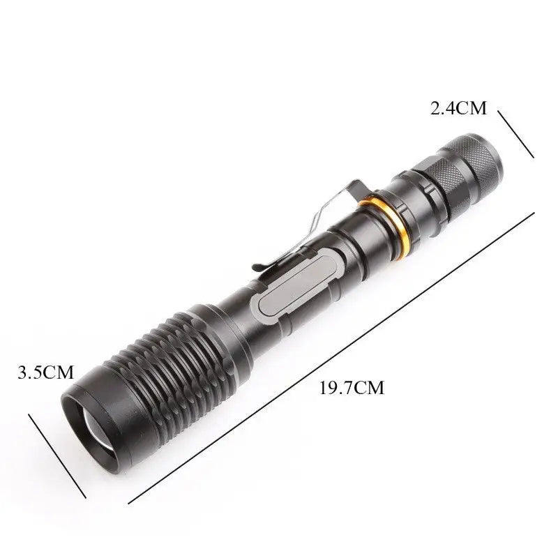 LED Taschenlampe Aufladbar Polizei