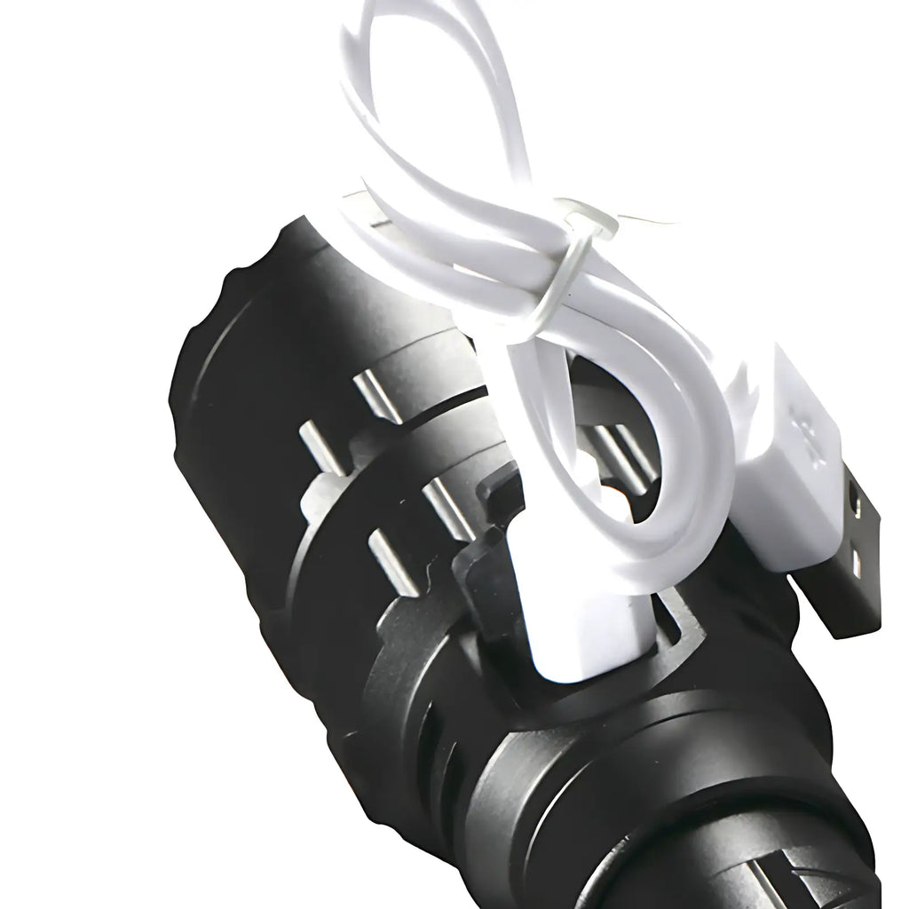 Aufladbare LED-Taschenlampe Stark