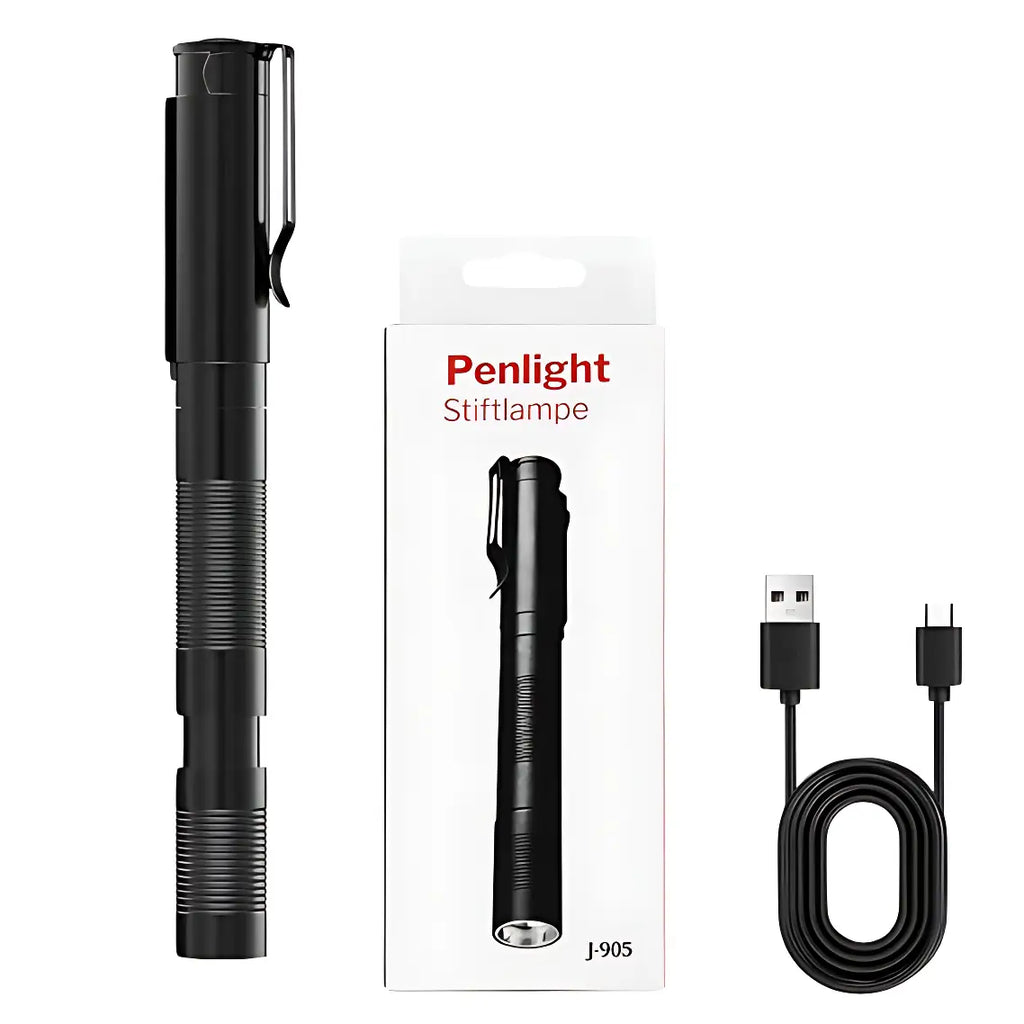Stift-Taschenlampe LED Aufladbar