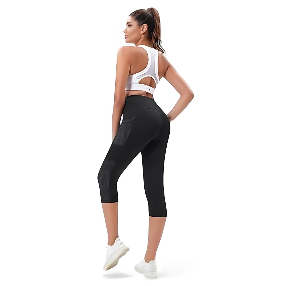 Kurze Wanderleggings Damen