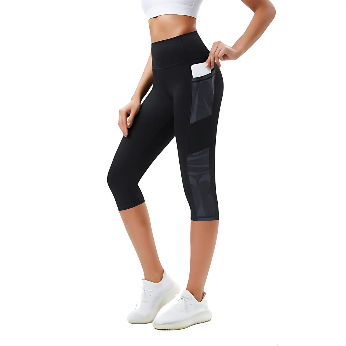 Kurze Wanderleggings Damen
