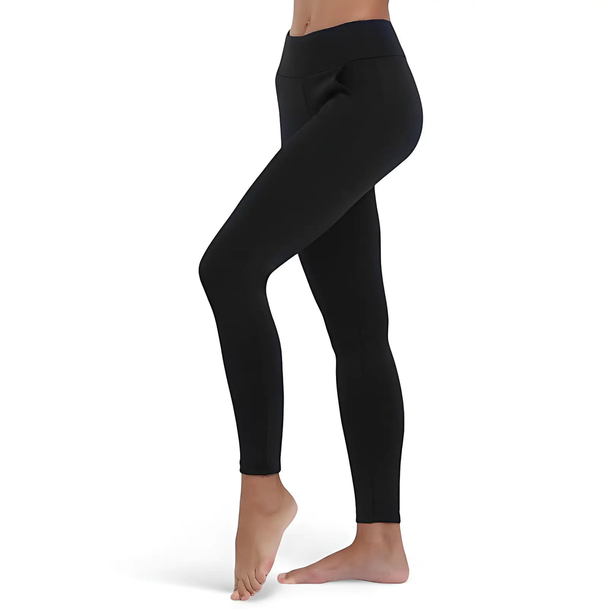 Fleece-Leggings Damen Wandern