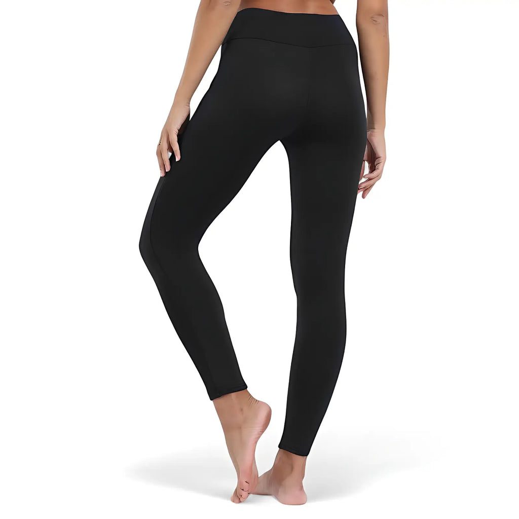 Fleece-Leggings Damen Wandern