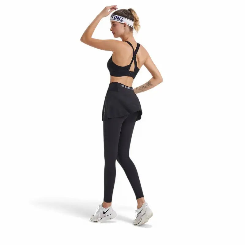 Leggings-Rock 2-in-1 Damen Sport Wandern