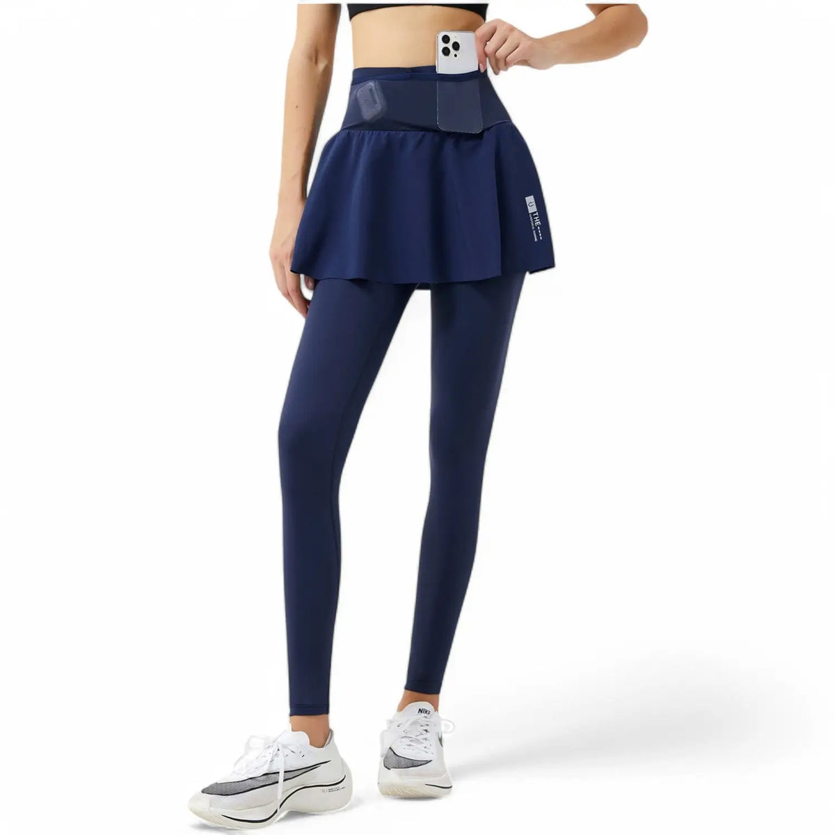 Leggings-Rock 2-in-1 Damen Sport Wandern