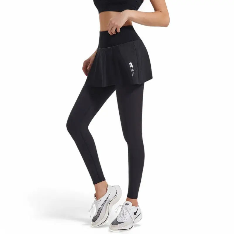 Leggings-Rock 2-in-1 Damen Sport Wandern