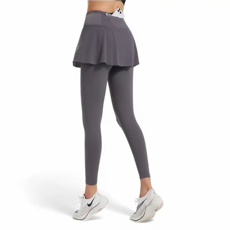 Leggings-Rock 2-in-1 Damen Sport Wandern