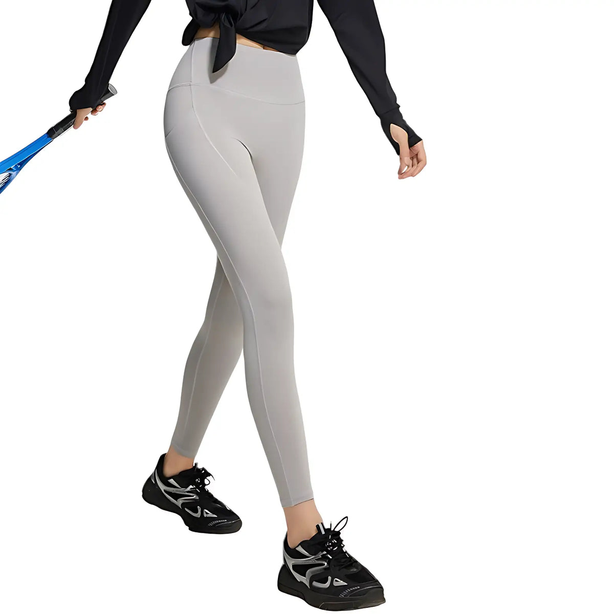 Wanderleggings Damen mit Seitentasche