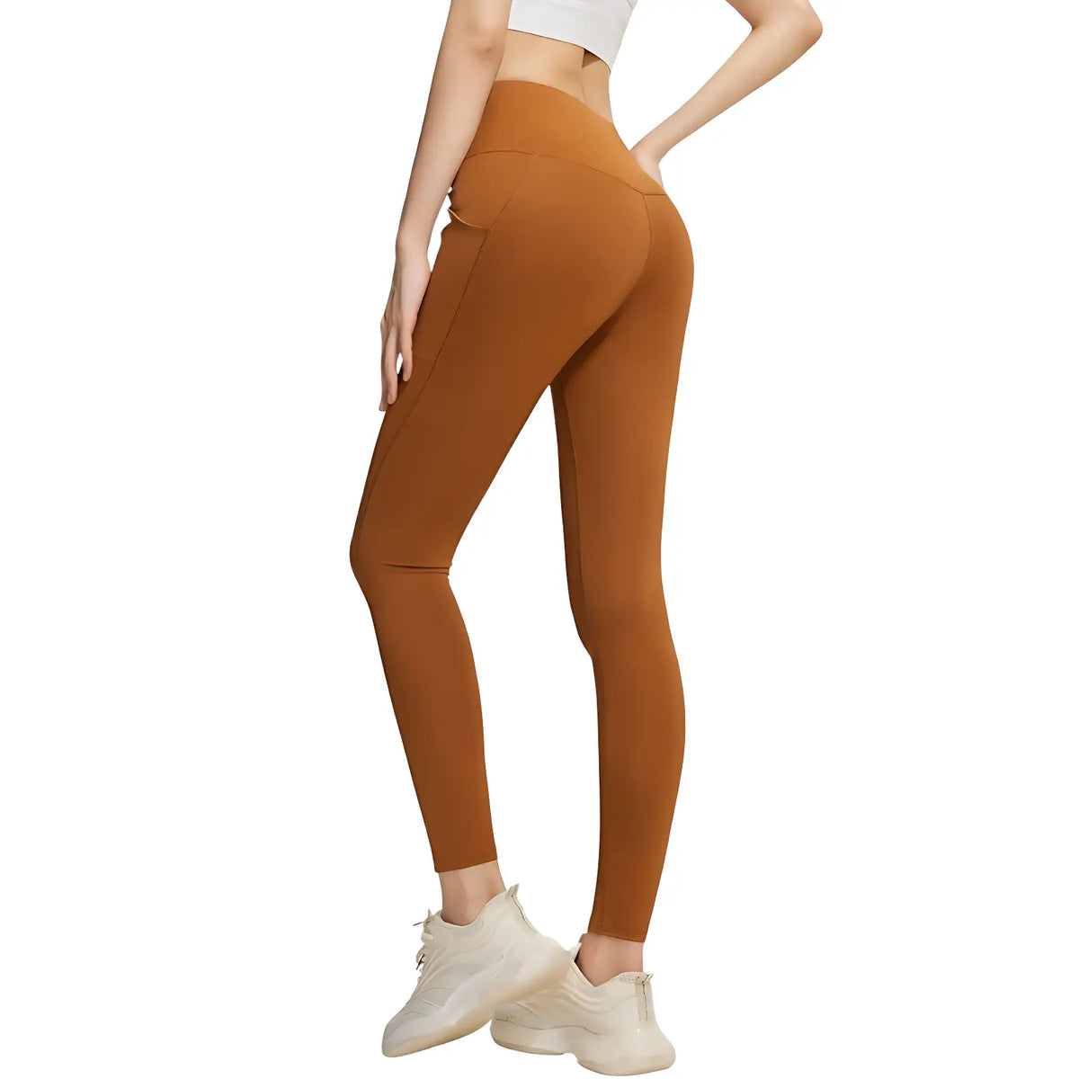 Wanderleggings Damen mit Seitentasche