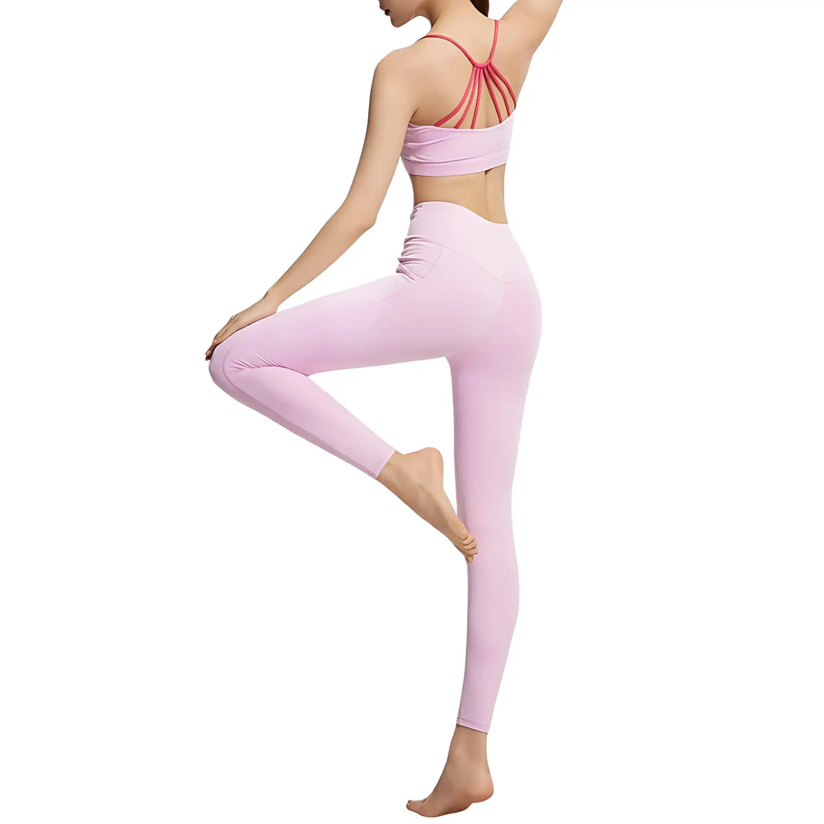 Wanderleggings Damen mit Seitentasche