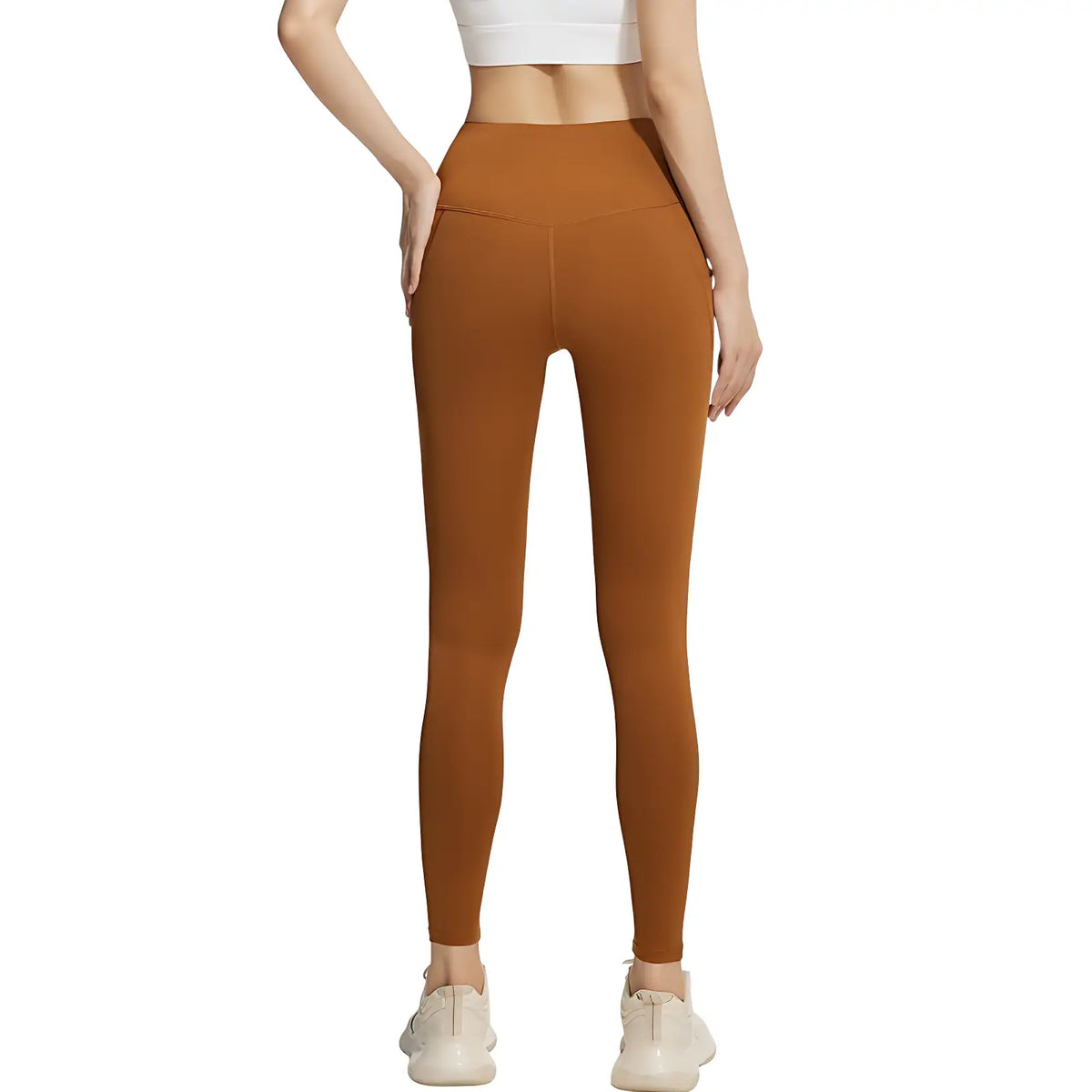 Wanderleggings Damen mit Seitentasche