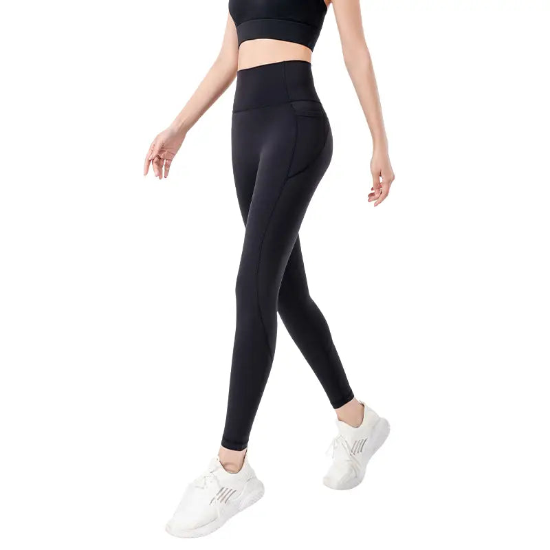 Wanderleggings Damen mit Seitentasche