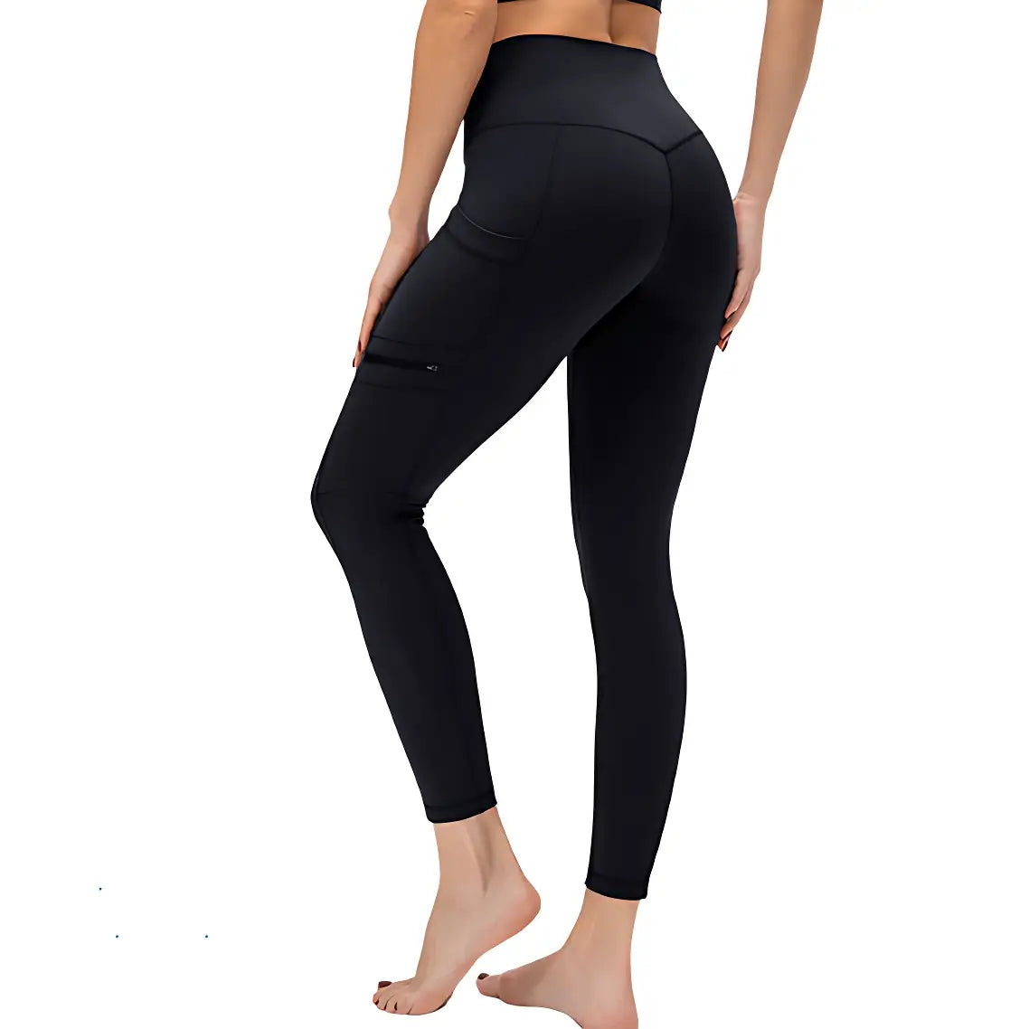 Wanderleggings Damen mit Reißverschlusstasche