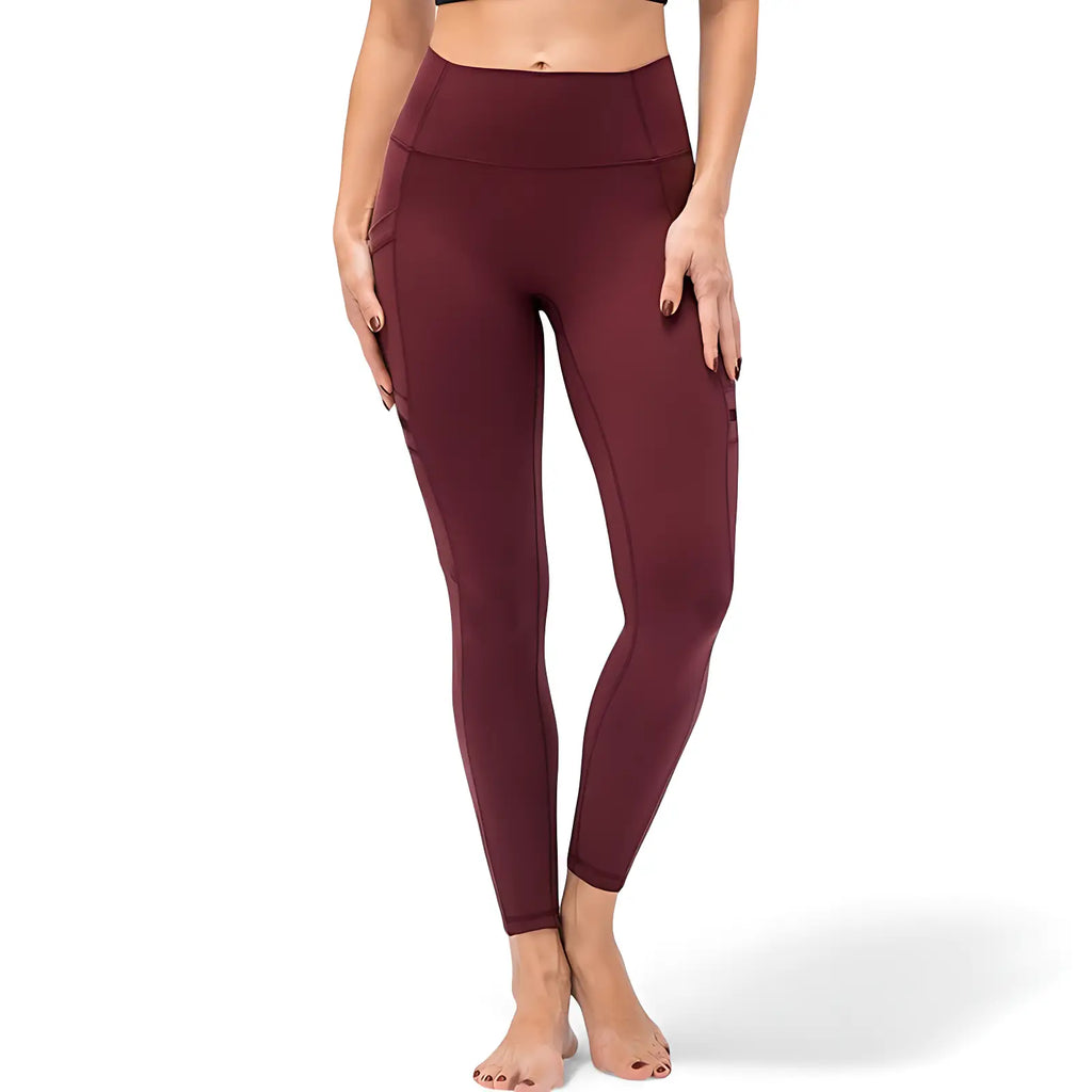Wanderleggings Damen mit Reißverschlusstasche