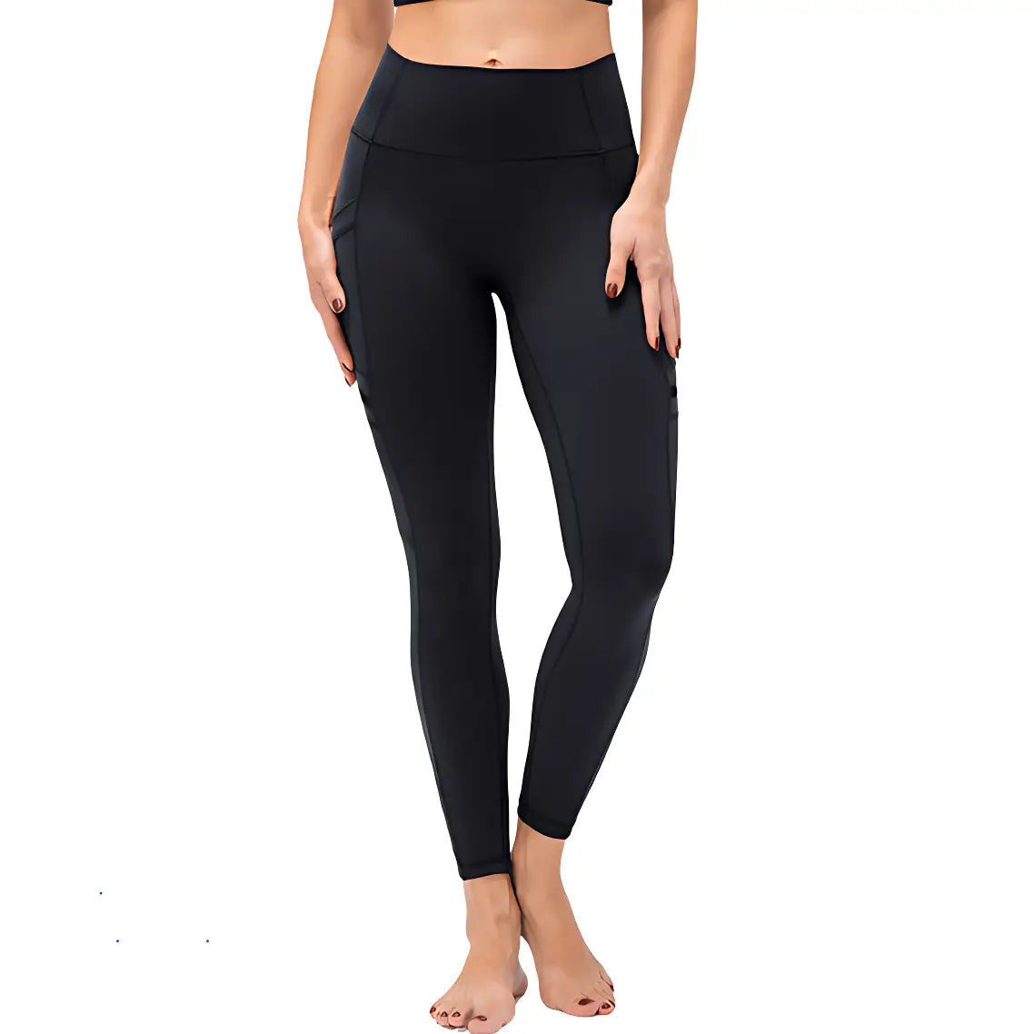 Wanderleggings Damen mit Reißverschlusstasche