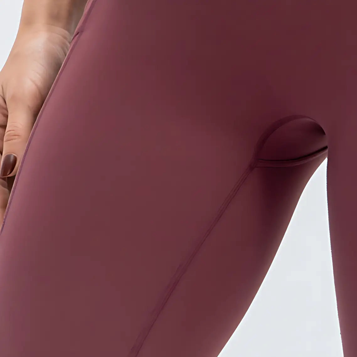 Wanderleggings Damen mit Reißverschlusstasche
