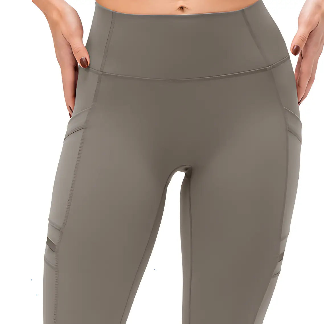 Wanderleggings Damen mit Reißverschlusstasche