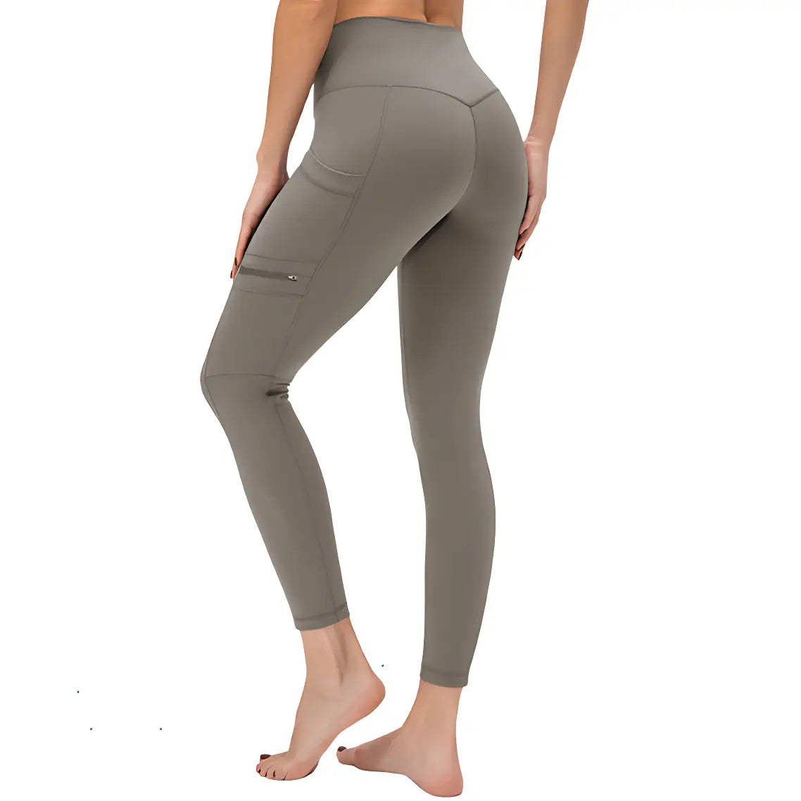 Wanderleggings Damen mit Reißverschlusstasche