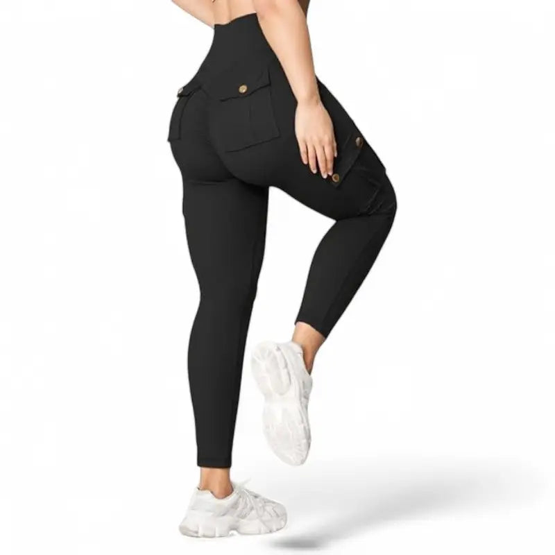 Hybrid Trekking-Leggings Cargo-Style Damen