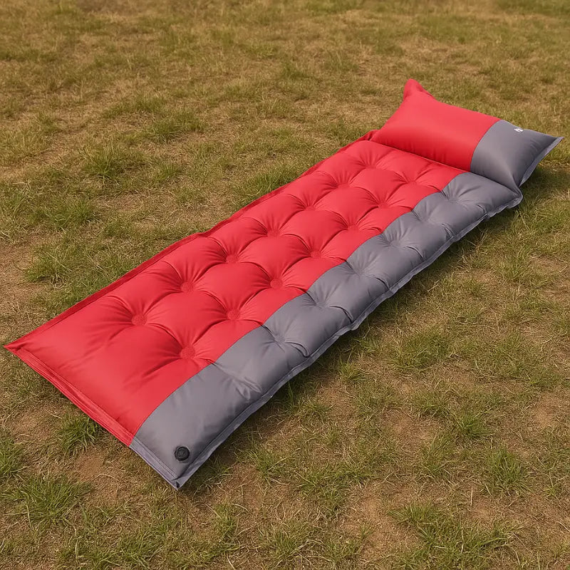 Selbstaufblasende Matte mit Kissen 5cm